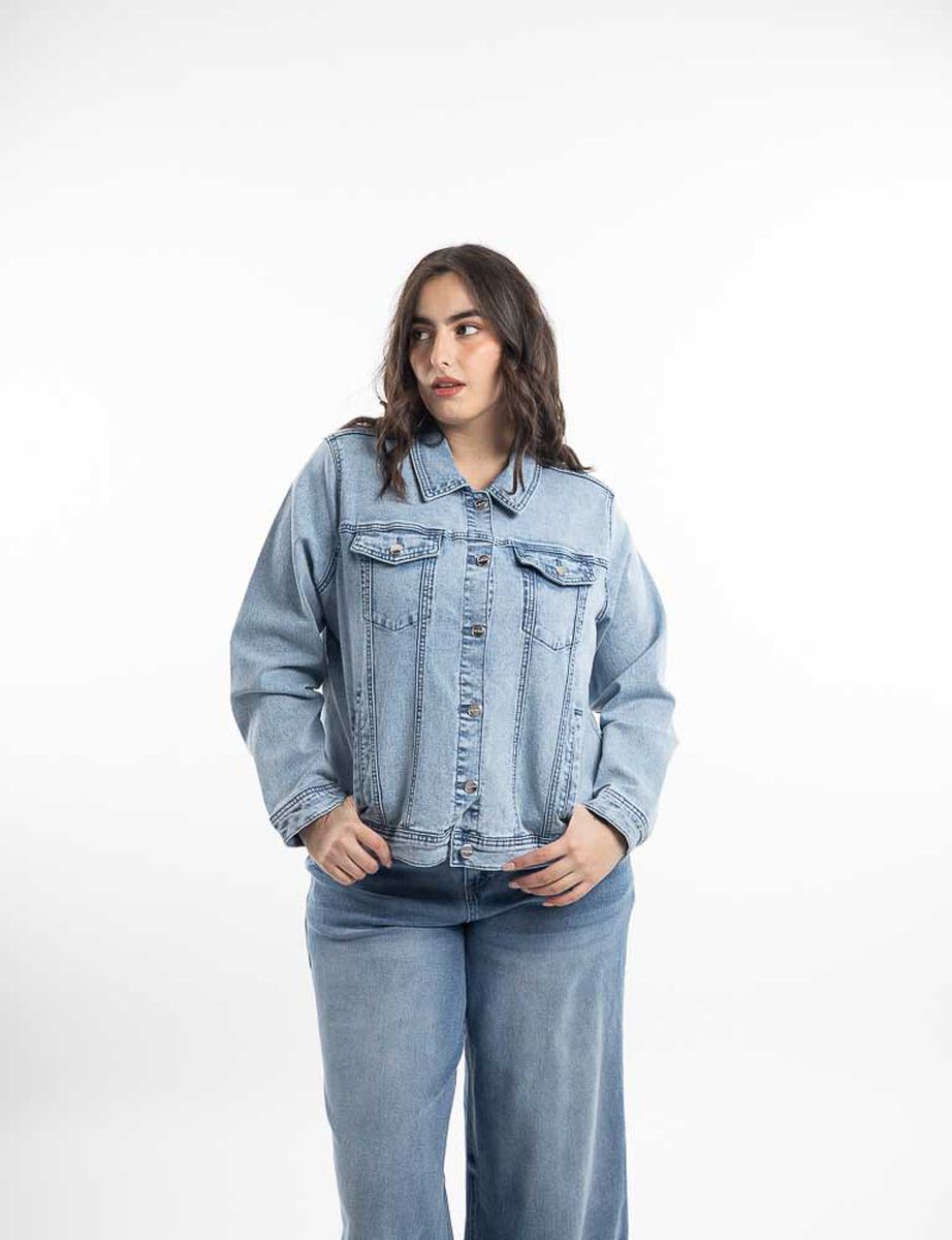 Chaqueta Denim Mujer Extralindas