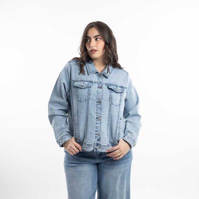 EXTRALINDAS Chaqueta Denim Mujer Extralindas