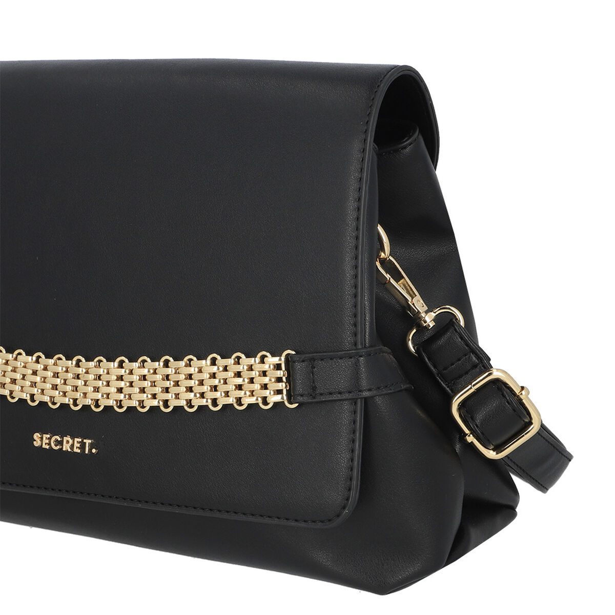 Bandolera Secret Bilbao FW25 M Negro