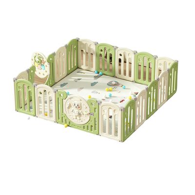Corral Armado Multiposiciones Accesorios 191*199cm Lubabycas