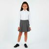 Falda Escolar Plizada Talla 6 y 8 Ni&ntilde;a Crescendo