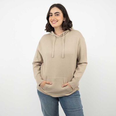 Polerón Mujer Extralindas Beige, Burdeo, Marengo, Negro