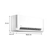 Aire Acondicionado Split  Midea Breezeless Fr&iacute;o Calor 18.000 BTU/h Inverter