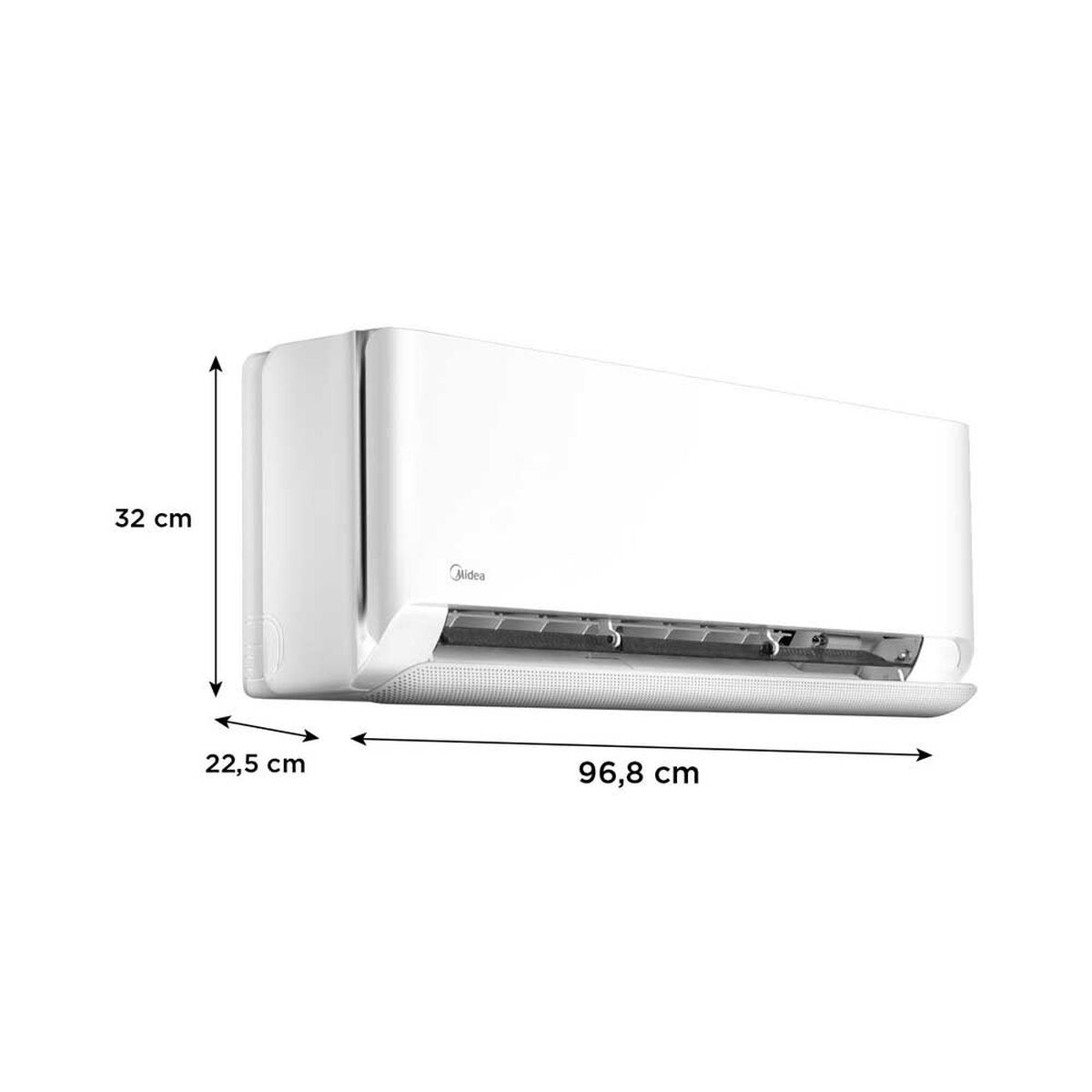 Aire Acondicionado Split  Midea Breezeless Fr&iacute;o Calor 18.000 BTU/h Inverter