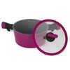 Olla Acero Inoxidable con Tapa Kitchenware Soho Cherry 24 cm
