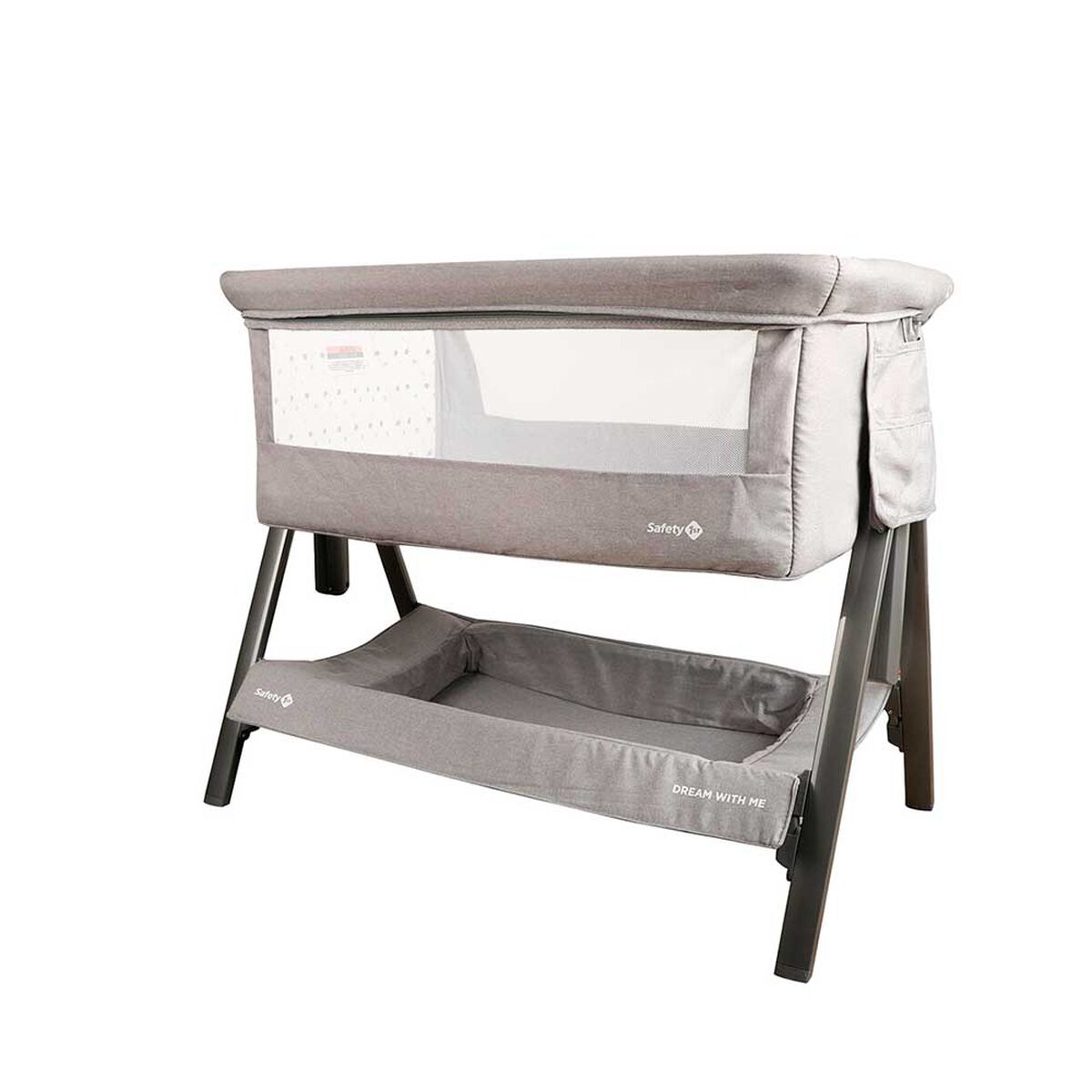 Cuna  Colecho Dream With Light Grey Safety 1St