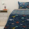 Cubrecama Infantil Estampado Casanova Kids 1,5 Plazas Dinosaurio
