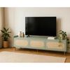 Rack TV Amuv Noa Hasta 80" Verde