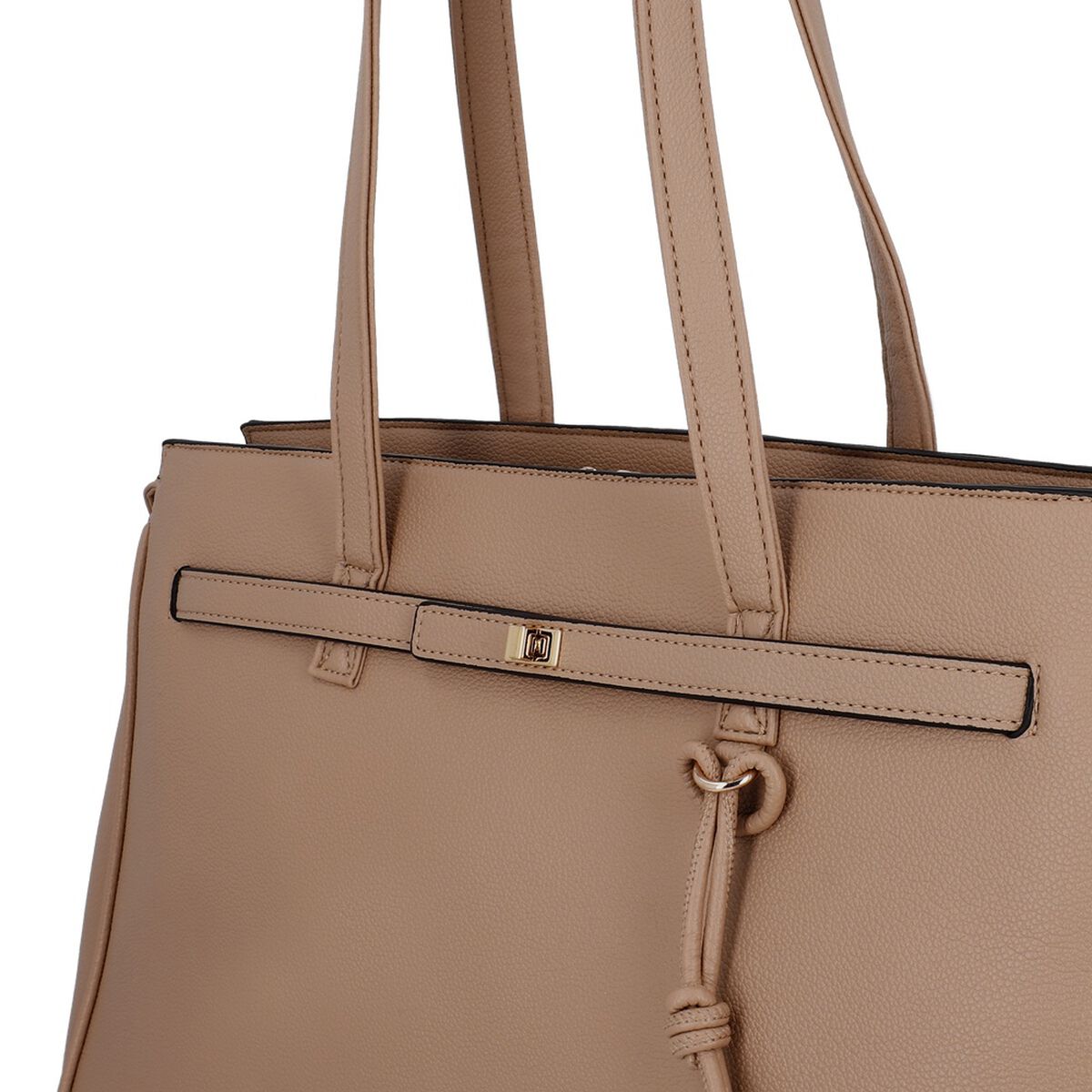 Cartera de Mujer Porta Laptop 16" Secret Serbia SC7 Grande Caf&eacute;