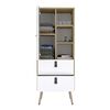 Clóset TuHome Huna 1 Puerta 2 Cajones Macadamia Blanco