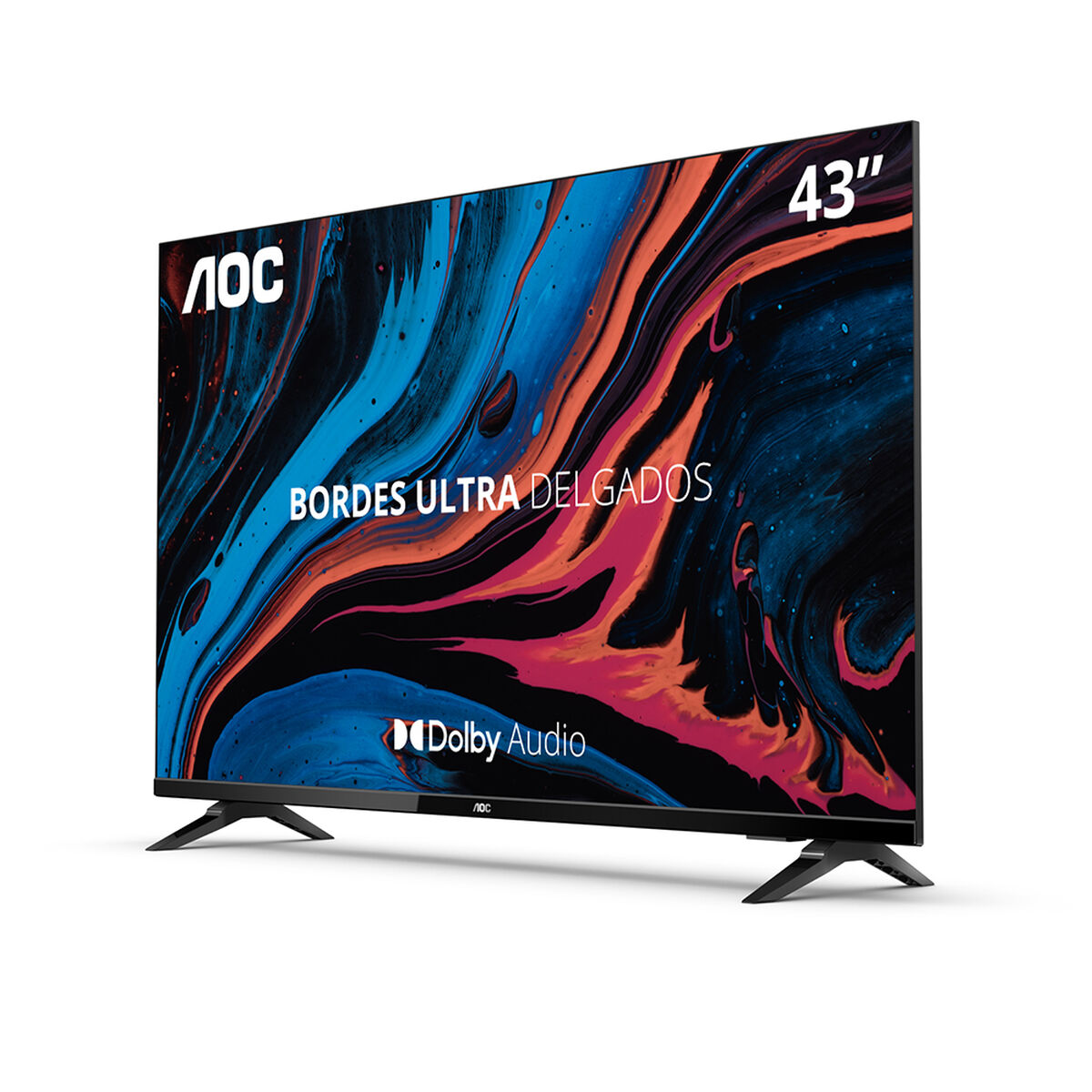 LED 43" AOC 43S5305 Smart TV FHD Borderless