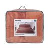 Plumón Liso Mashini 2 Plazas Corduroy Coral Sherpa Terracota