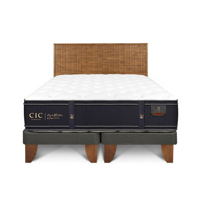 Cama Europea CIC King Grand Premium + 1 Respaldo Adria