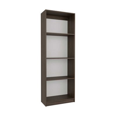 Biblioteca Tuhome Home E Melamina Milan Y Blanco