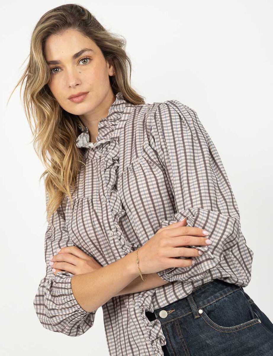 Blusa Manga Larga Mujer Zibel