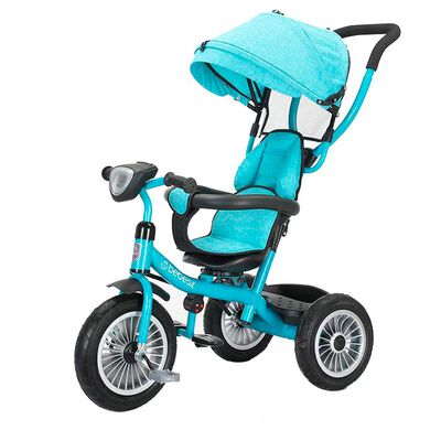 Triciclo Paseo Infantil Verde Bebesit