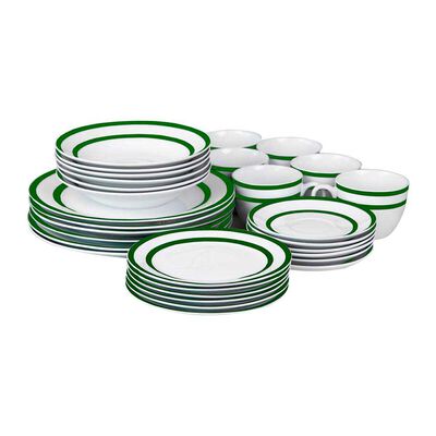 Imagen 2 del producto Vajilla Doral Royal 30 Piezas Verde