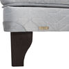 Cama Europea Flex Full Threrapedic Más + Respaldo + 2 Veladores