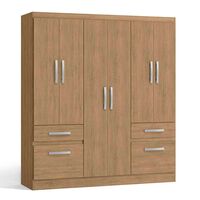 Clóset B544 6 Puertas 2 Cajones