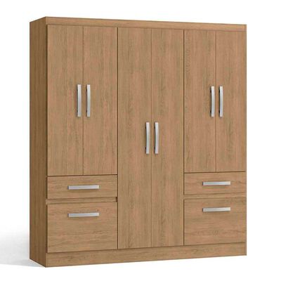 Clóset B544 6 Puertas 2 Cajones