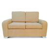 Sofá Elegant Detail Boston 2 Cuerpos Tela Beige