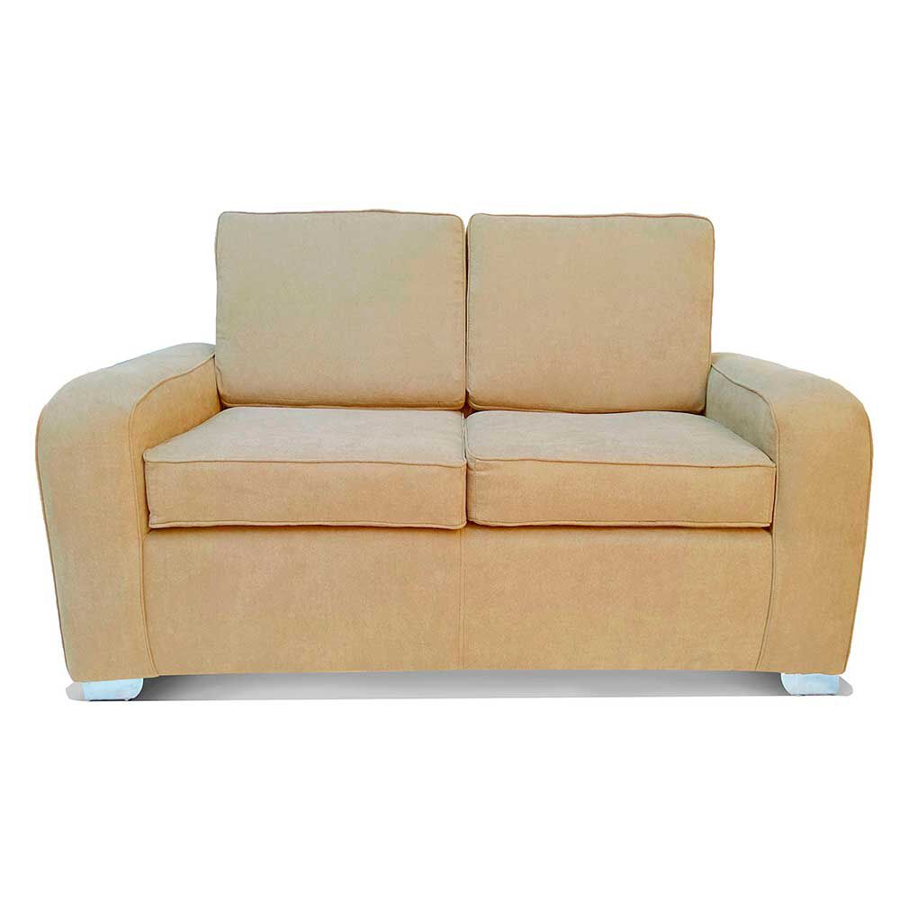 Sofá Elegant Detail Boston 2 Cuerpos Tela Beige