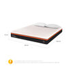 Colch&oacute;n CIC 2 Plazas Bee Comfort + Almohadas Viscoel&aacute;sticas
