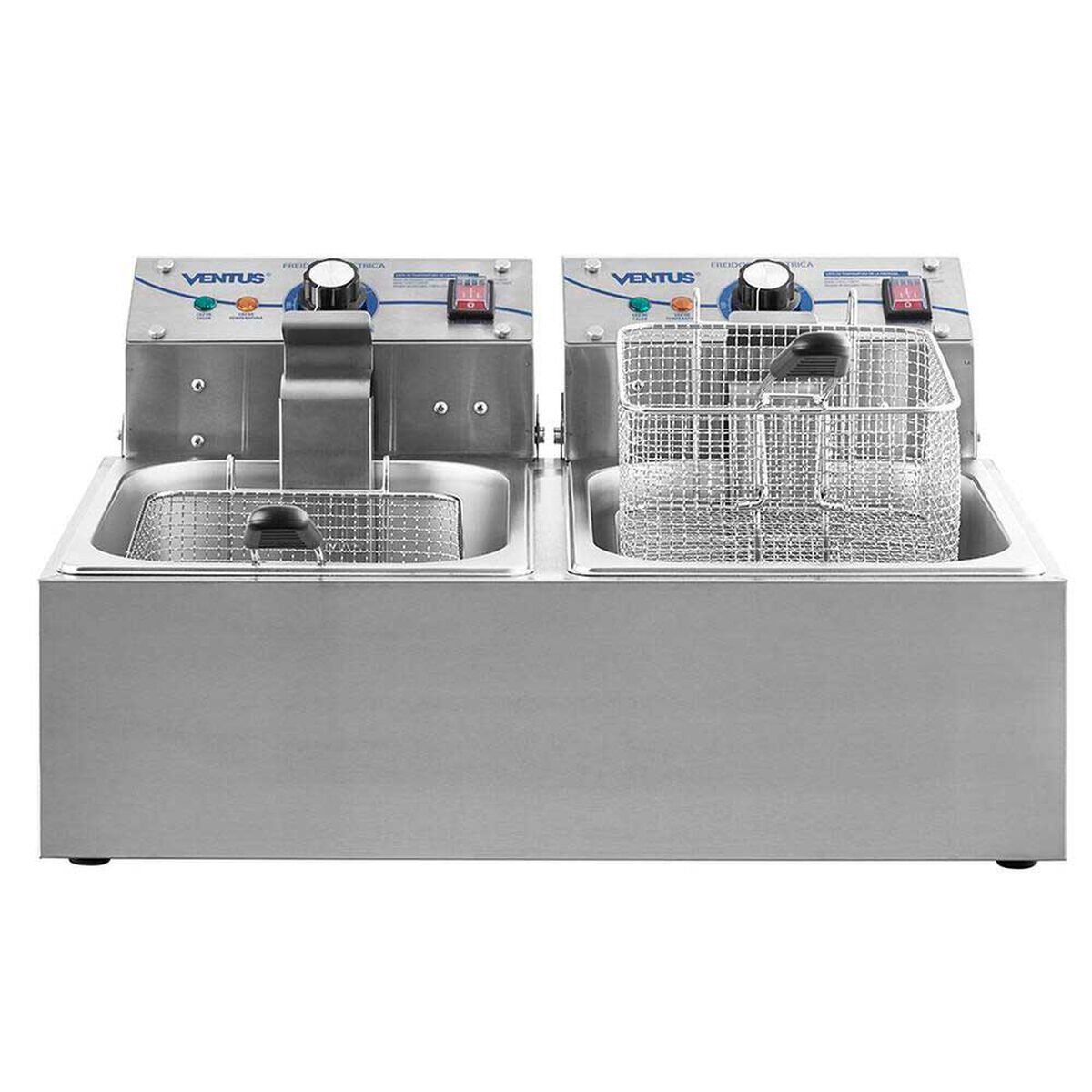 Freidora Industrial Ventus VFS-062 2 Dep&oacute;sitos