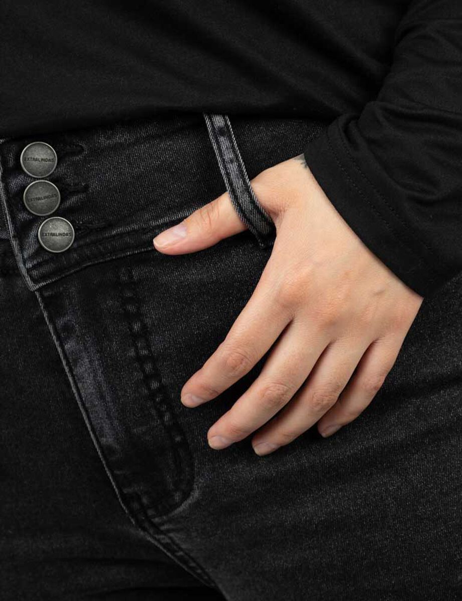 Jeans Recto Mujer Extralindas