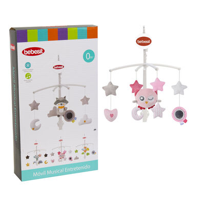 Imagen 2 del producto Movil Bebe Pajarita del Bosque Bebesit