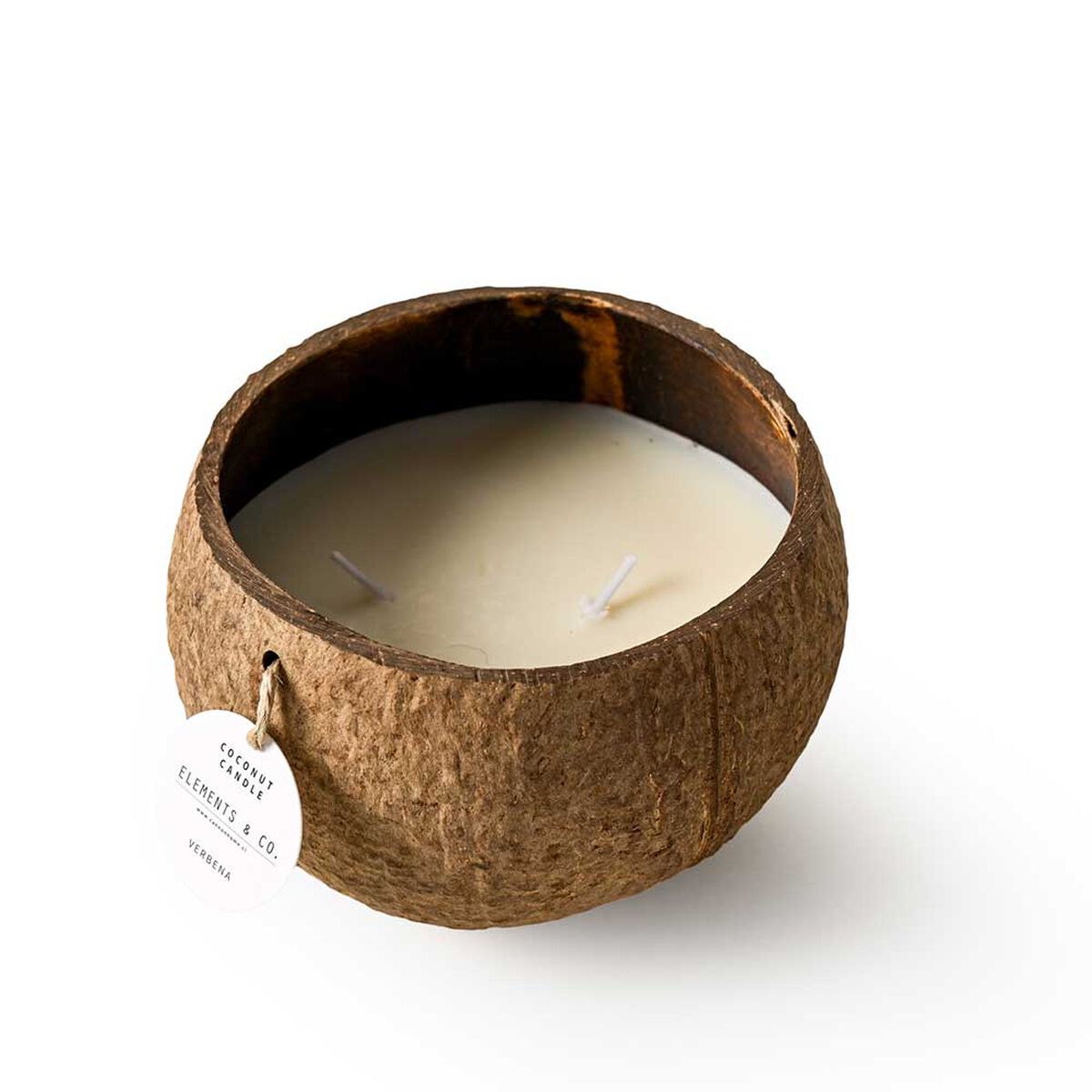 Vela Aromática Elements & Co Candle Coconu Verbena