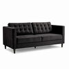 Sof&aacute; Muebles MPR Siena 2 Cuerpos Negro