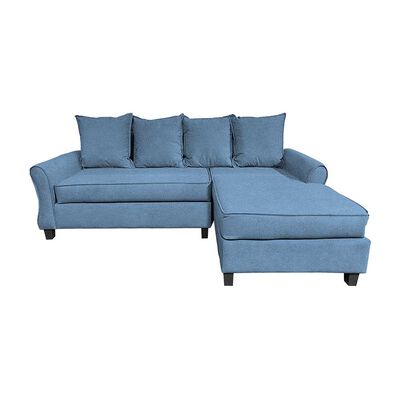 Imagen 2 del producto Sofá Seccional Derecho Living Factory Barcelo 3 Cuerpos Azul