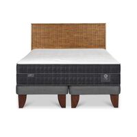 Cama Europea CIC 2 Plazas Lux + 1 Respaldo Adria