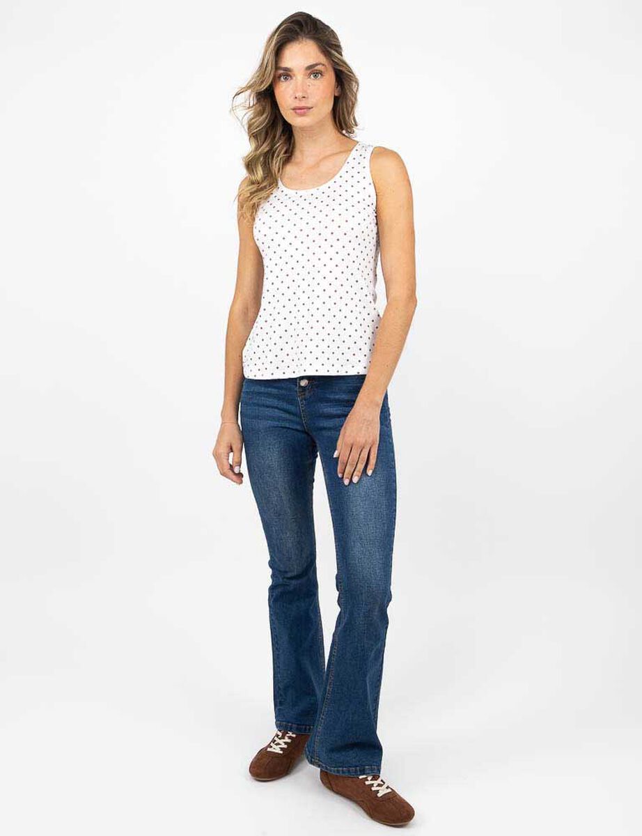 Polera Sin Mangas Mujer Zibel