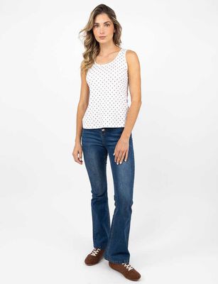 Imagen 2 del producto Polera Sin Mangas Mujer Zibel Crudo