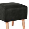 Pouf Latam Home Burdeos Cuero Kentucky Negro