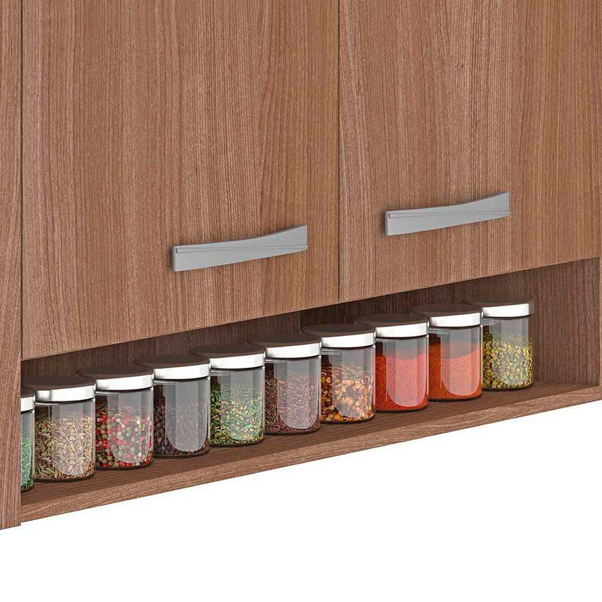 Mueble de Cocina Aereo Vekkahome Nido Caf&eacute;