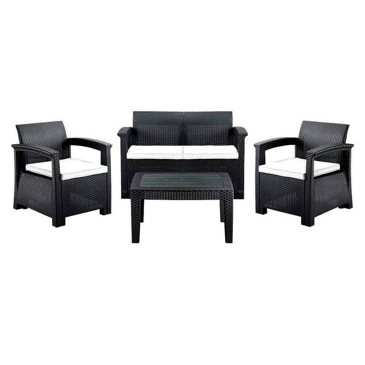 Juego de Living para Terraza Northwest Ibiza Sof&aacute; 3 Cuerpos + Dos Sillones 1 Cuerpo