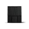 Respaldo Latam Home 1,5 Plazas Sorrento Cuero Negro