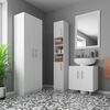 Combo 2 Vanitorios de Baño CIC 2 Puertas Blanco