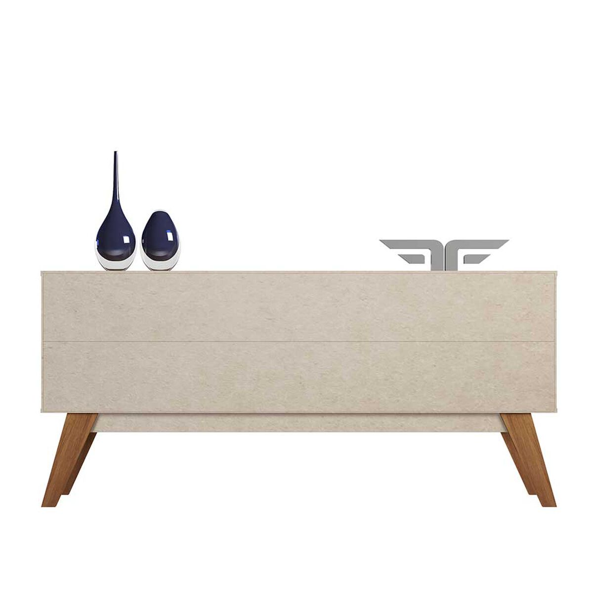 Rack TV Exit Vitta Beige Matte Hasta 65"
