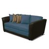 Juego de Living Elegant Detail Minesota Sofá 3 Cuerpos + Sofá 2 cuerpos + Sillón 1 Cuerpo Azul