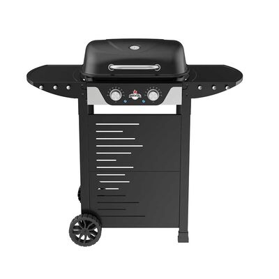 Parrilla Eléctrica American Grill 2 Quemadores Manhattan Black