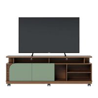 Rack TV Onessta Jurere Rack Hasta 75"" Café y Verde