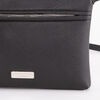 Cartera Cross Bag Negra Eco Cuero Mujer Portman Club