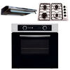 Kit Campana + Horno Eléctrico + Encimera Empotrables Sindelen 113