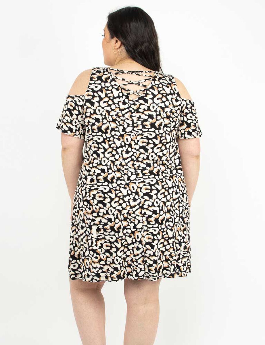 Vestido Corto Manga Corta Mujer Extralindas