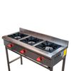 Anafe Ticgas 3 Quemadores Inox Gn