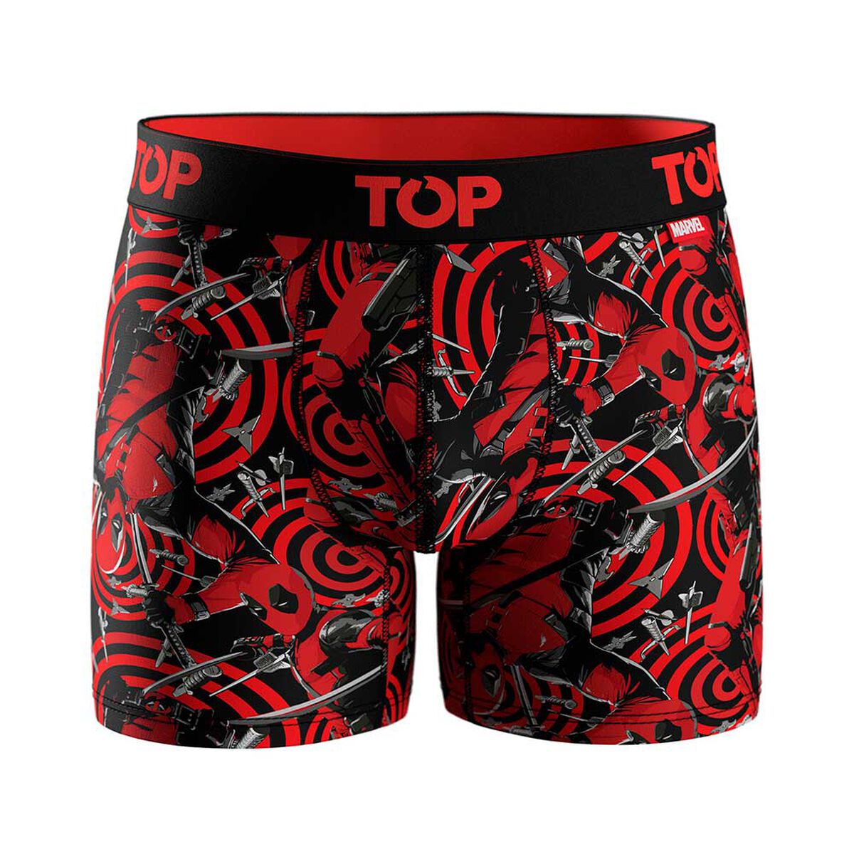 Pack 3 B&oacute;xer Medio Marvel Algod&oacute;n Hombre Top